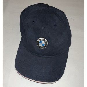 BMW Lifestyle Mens Hat Cap Navy Blue One Size Adjustable
